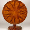 An elegant  Biedermeier tilt-top pedestal table