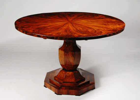 An elegant Biedermeier table