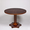 A petite Biedermeier pedestal table