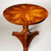 A Biedermeier pedestal table