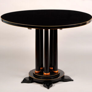 An elegant Biedermeier pedestal table