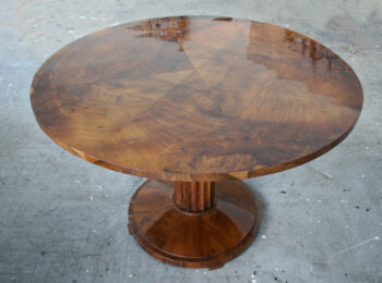 A Biedermeier pedestal table