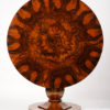 An elegant Biedermeier tilt top pedestal table