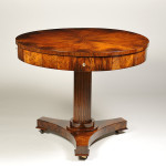 A Biedermeier pedestal table
