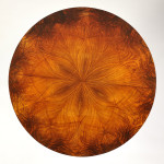 A Biedermeier pedestal table