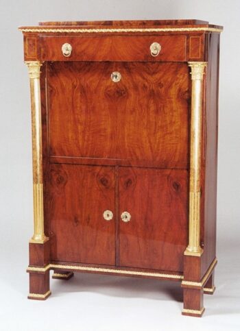 An exquisite Biedermeier petite secretaire