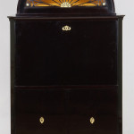 A magnificent and rare Biedermeier secretary