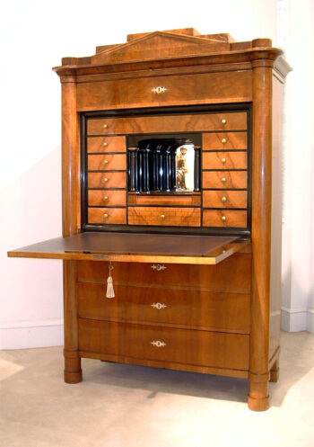 A fine Biedermeier club secretaire