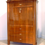 A fine Biedermeier club secretaire