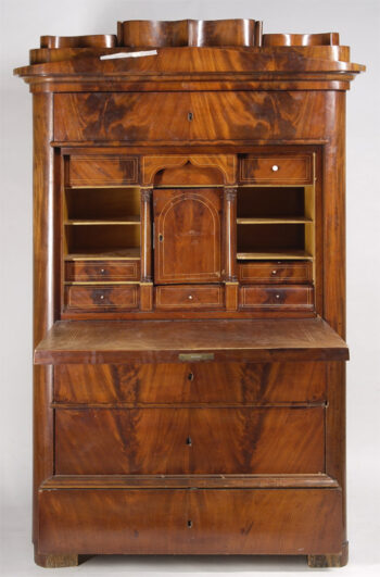 A Biedermeier secretary