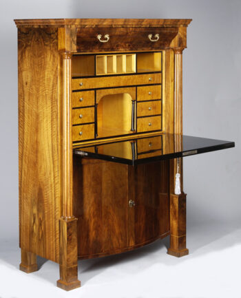A handsome Biedermeier secretaire