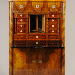 An outstanding Biedermeier club secretaire