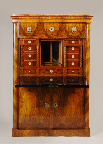 An outstanding Biedermeier club secretaire