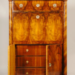 An outstanding Biedermeier club secretaire