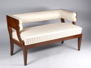 A Biedermeier bench