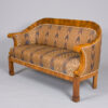 A classic  Biedermeier elliptical sofa