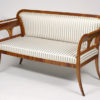 An elegant Biedermeier bench