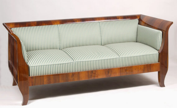 A large Biedermeier sofa