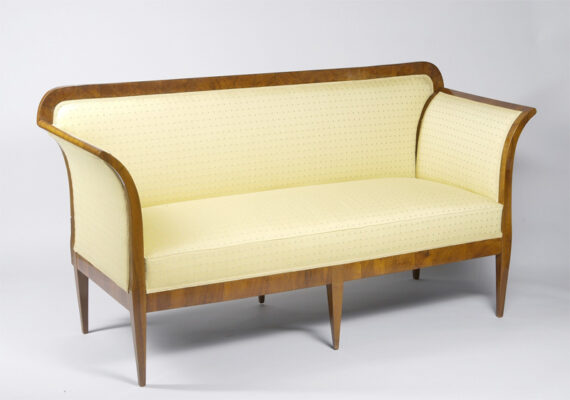 An elegant Biedermeier sofa