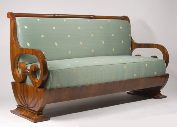 An exceptional Biedermeier sofa