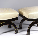 A pair of Biedermeier benches