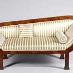 A Biedermeier recamier