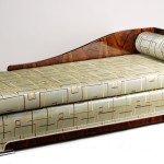 An elegant Art Deco daybed