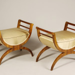 A Biedermeier bench