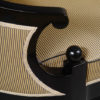 A very unusual Biedermeier oval-form elliptical sofa