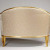 An elegant Art Deco settee after