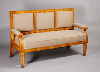 A Biedermeier bench