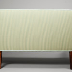 An elegant Biedermeier elliptical sofa