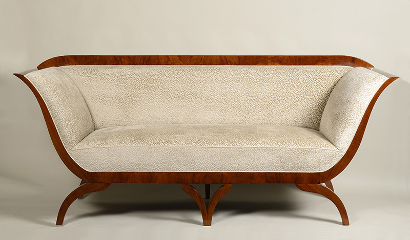 An exceptional Biedermeier sofa