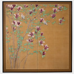 Waxwing and Magnolia