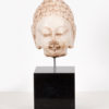 Exceptionally Fine White Marble Head of Buddha, Northern Qi Dynasty (550-577)