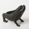 Bronze Figural Censer of a Three Legged Toad