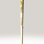 An Ivory Fan Guard with Inscription by Chen Jipin.