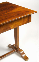 A Biedermeier single drawer writing table 2