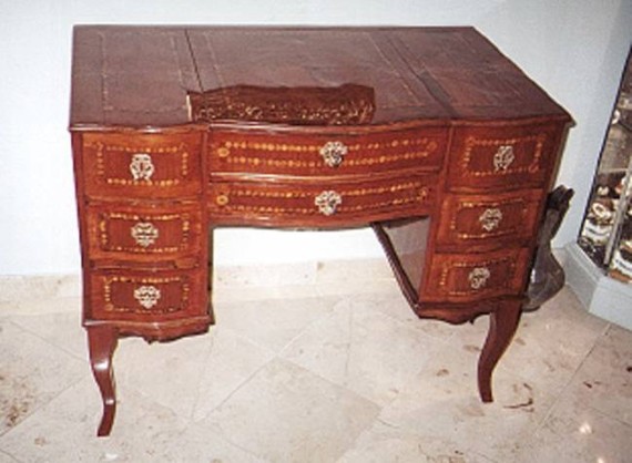 A Neoclassical  vanity/desk