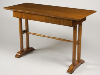 A single drawer Biedermeier sofa table