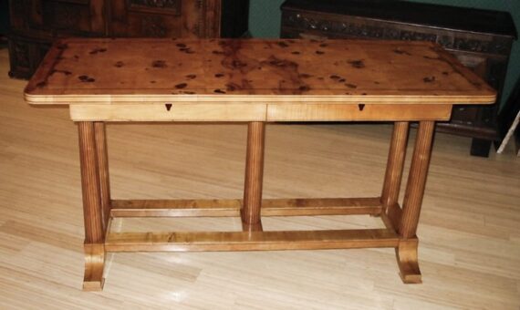 A Biedermeier console/sofa table