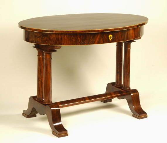 A Biedermeier ladies writing desk