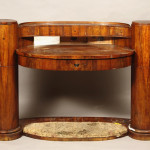An exquisite Biedermeier ladies desk