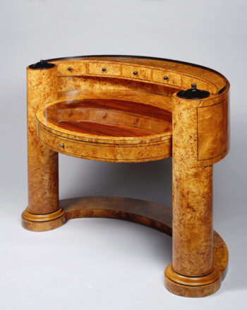 A rare and classic second Biedermeier ladies writing desk