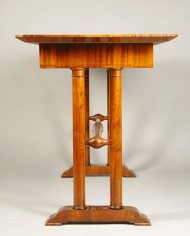 A Biedermeier single drawer writing table 2