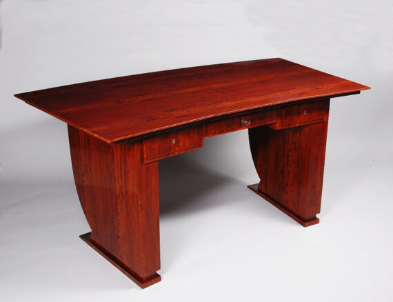 An Art Deco desk by Jules Leleu