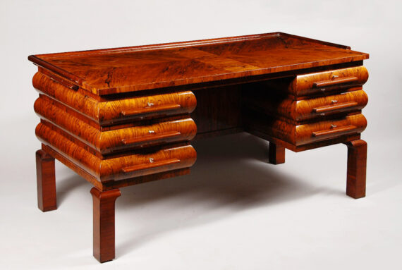 An Art Deco desk