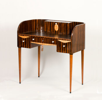 An exquisite Art Deco ladies writing desk