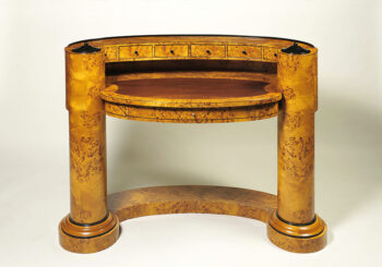 An iconic second period Biedermeier writing desk after Josef Danhauser