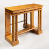 An exceptional Biedermeier console table